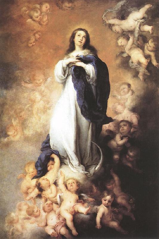 MURILLO, Bartolome Esteban Immaculate Conception sg oil painting picture